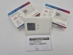 Lot Of 3 Luxpro PSD111B-010 Heating And Cooling Lever Thermostat White Open. Price: $69.95.