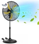 5300 Cfm 20" High Velocity Oscillating Pedestal Fan, 3-SPEED Professional Standi New. Price: $167.71.