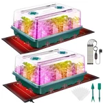 Ourhom Seed Starter Inches (w) X 14.5 (l) 11 (h), Green New. Price: $68.26.