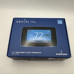Emerson Sensi Smart Wifi Thermostat ST75U C-wire Required Open Box. Price: $53.99.