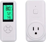 Digiten WTC100 Wireless Thermostat Outlet Digital Controller Plug-in New. Price: $38.94.