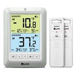 Refrigerator Thermometer With Alarm, Digital Wireless Multicolored New. Price: $49.00.