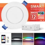 12PACK Smart Rgb Recessed Lighting 6INCH,ULTRA-THIN Canless Led Downlight, 2.... New. Price: $190.95.