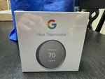 Google Nest Smart Thermostat, Charcoal GA02081-US Brand New Sealed. Price: $59.95.