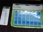 Veridian Digital Thermometers & Weekly / One Day Time Pill Planner New. Price: $15.99.
