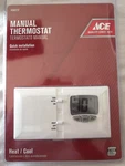 Ace Manual Thermostat 4164737 Heating Cooling 24 Volt Non Programmable New. Price: $16.99.