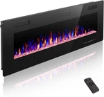 Fireplace 30-INCH Ultra-thin Recessed/wall Mounted, 750/1500W Heater, Remote ... New. Price: $214.79.