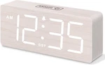 Dreamsky Wooden Digital Alarm Clock: Large Numbers, Dimmer, Loud New. Price: $17.00.