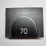 Google Nest Learning Thermostat 4TH Polished Obsidian Temperature Sensor New. Price: $195.99.