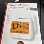 Honeywell Home X1N Thermostat Non-programmable HEAT/1 Cool (2-PACK) Open. Price: $34.94.