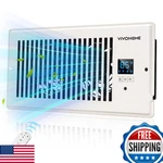 Vivohome 4"X10" Smart Vent Booster Fan, Thermostat & Remote, 10-SPEED, White New. Price: $86.94.