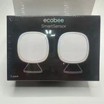 Ecobee Smartsensor 2-PACK White EB-RSHM2PK-01 New In Box. Price: $99.00.