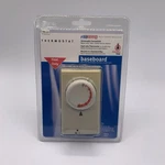 Ritetemp Heat Only Baseboard Thermostat Beige Universal 442-658 Model 8046 New. Price: $49.99.