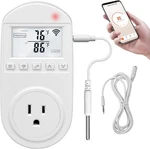 New Generation! Briidea Smart Wifi Temperature Control Outlet Compatible With Al. Price: $46.13.
