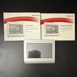 Honeywell RET97A5 Wi-fi Color Touchscreen Programmable Thermostat Gray Used. Price: $30.00.