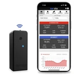 Stick Wifi Temperature & Humidity Sensor 24/7 Monitoring Alerts (black) New. Price: $139.00.