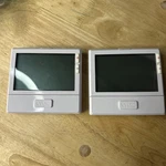 Lot Of 2 Vive Comfort TP-S-855C White Thermostats 7-DAY Programmable Tested Used. Price: $34.99.