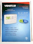 Venstar Digital Thermostat T1035 Residential 5+2 Day Programmable New. Price: $26.89.