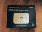 Honeywell YTHX1200W5 Elitepro S1200 White Smart Thermostat W/ Room Sensor 4H/2C New. Price: $242.50.