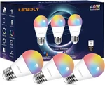 A15 Led Smart Bulb, Compatible With Alexa, Google Home, E26, 5W=40W, Color Chang New. Price: $46.99.