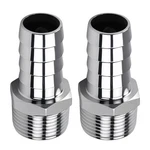 Ruhualife 2PCS 1IN Hose Barb To Npt Male Adapters, Stainless Steel 1" ... New. Price: $19.79.