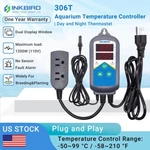 Aquarium Heater Temperature Control Inkbird Thermostat ITC-306T Marine Fish 110V New. Price: $26.39.
