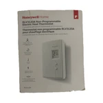 Honeywell Home RLV3120A Line Voltage Non-programmable Baseboard Thermostat White Open. Price: $13.99.