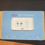 Carrier TC-WHS01 Wi-fi Programmable Thermostat Full-color Screen App Control New. Price: $247.50.