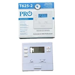 PRO1 T625-2 Programmable Thermostat 1/2" Npt Plastic Hvac Control Heat Pump New. Price: $55.25.