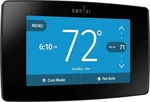 Emerson Sensi Smart Touch Wifi Thermostat Model ST75U Color Display Black Open. Price: $76.20.
