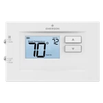 Emerson 1F75C-11NP Non-programmable Thermostat, 1H/1C New. Price: $42.86.