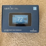 Emerson Sensi Smart Wifi Thermostat ST75U C-wire Required Nib Factory Sealed New. Price: $79.99.