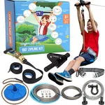 Hyponix Sporting Zip Line Kit For Kids And Adults, 100/120/150/200 Ft, Up To ... New. Price: $294.24.