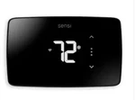 Sensi ST25 Wi-fi Smart Programmable Thermostat Black New, Open Box. Price: $35.09.