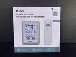 Unni Indoor Outdoor Thermometer Hygrometer Wireless Weather Station - Pleas Read Open. Price: $17.99.