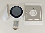 Google Nest 3RD Gen Learning Thermostat Smart White A0013 With Plates Used. Price: $69.99.
