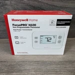 Honeywell Home Focuspro N100 Thermostat Non-programmable TH1110U4000 New. Price: $34.95.