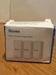 Govee Hygrometer Thermometer 3PACK H5100 Open. Price: $38.70.