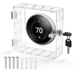 Sutine Thermostat Lock Box With Key, Universal Small, Transparent New. Price: $26.35.