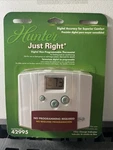 Hunter Thermostat Just Right Digital Electronic Heat & Cool 42995 New. Price: $24.34.