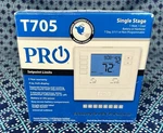 PRO1 T705 5/1/1 Day Digital Programmable Thermostat (1H/1C). New In Box !!!! Open. Price: $39.00.