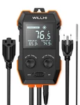 WH2408 Temperature Controller 10A 1200W, Digital Thermostat Controlled Outlet... New. Price: $50.58.