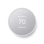 Nest Thermostat Smart Programmable Wi-fi Snow New. Price: $160.99.