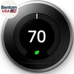 Nest Learning Thermostat - 3RD Gen Programmable Smart For Home Co New. Price: $349.14.