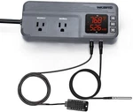 Inkbird Temperature Controller Outlets Thermostat ITC-608T Dual Sensor Stage Fan New. Price: $48.99.
