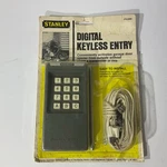 Stanley Digital Keyless Entry 370-2069 Vintage Exterior System Open. Price: $39.99.
