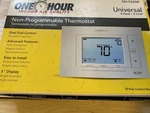 Brand New Universal Non=programmable Thermostat Nib 5" Display OH-522NP. Price: $28.99.