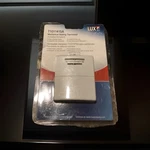 Lux Mechanical Heating Thermostat Dial Control Electric White Wall-mounted New. Price: $39.99.