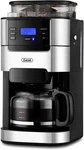 10-CUP Drip Coffee Maker With Built-in Grinder, Programmable Brew Machine New. Price: $219.99.