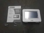 York (TBPU32P7Y) 4 HEAT/2 Cool Programmable High Resolution Digital Thermostat New. Price: $125.00.